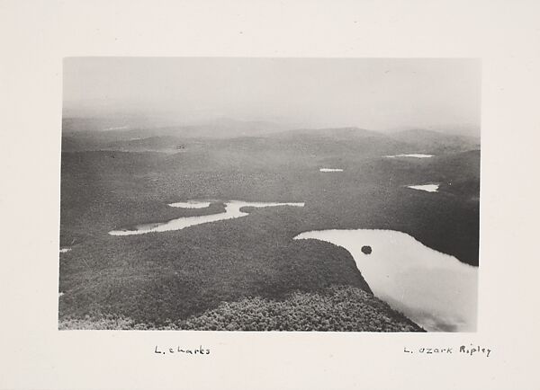 [Lake Charles and Lake Ozark Ripley, Louisiana from the Air]