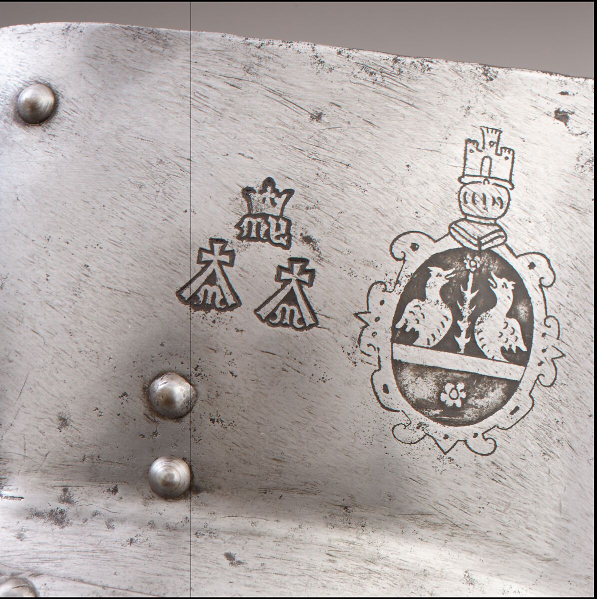 Armet with Wrapper, Steel, leather, Italian