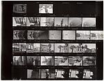 [Contact Sheet from Canadian Assignment], Henri Cartier-Bresson (French, Chanteloup-en-Brie 1908–2004 Montjustin), Gelatin silver print 