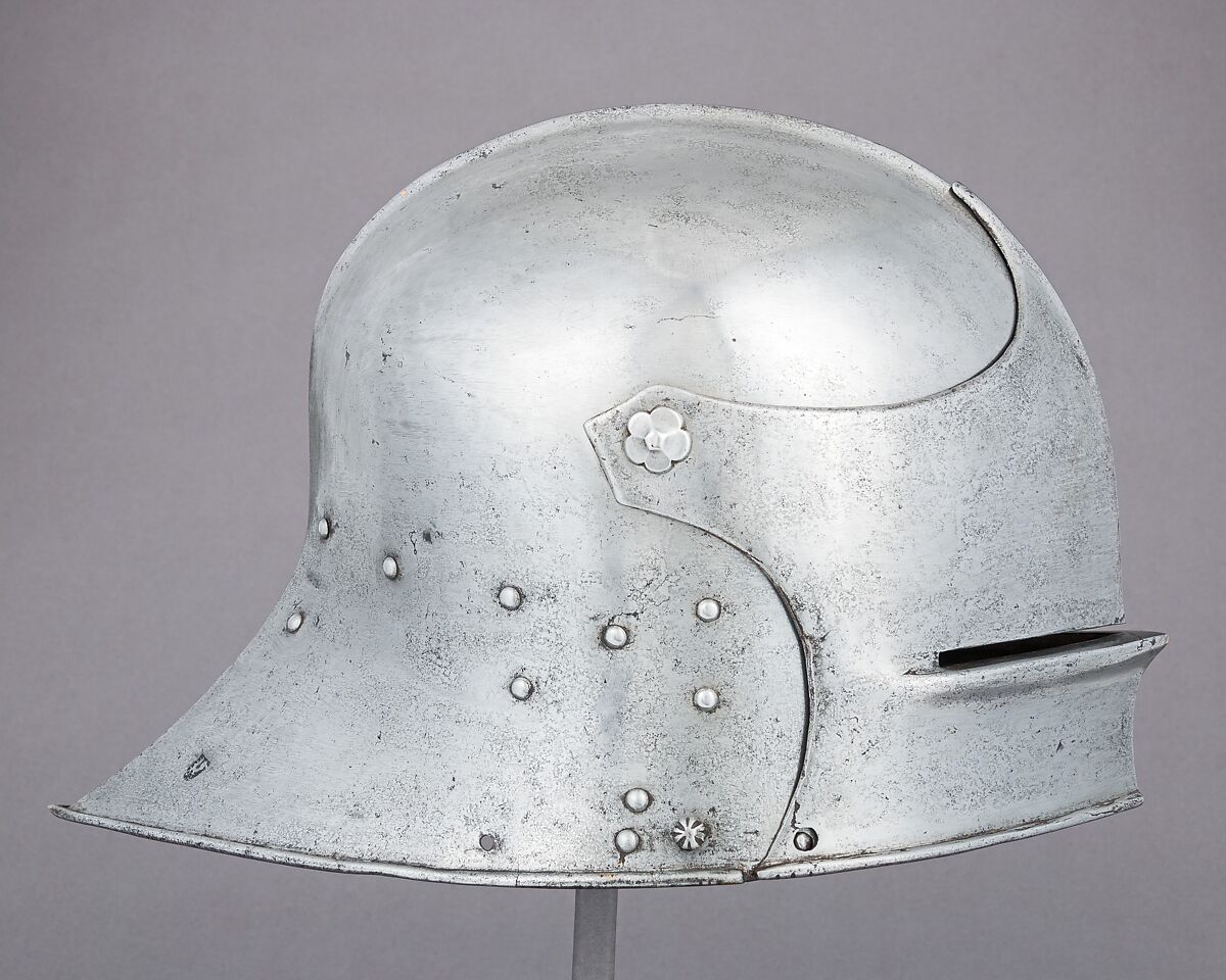 Sallet, Attributed to Hans Blarer the Younger (German, Basel, documented 1453–83), Steel, German, Basel