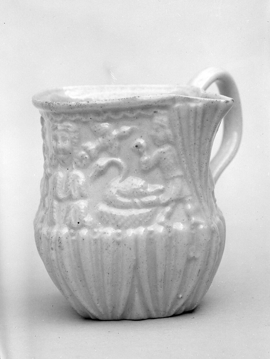 Cream Pitcher, Stoneware, British (American market) 