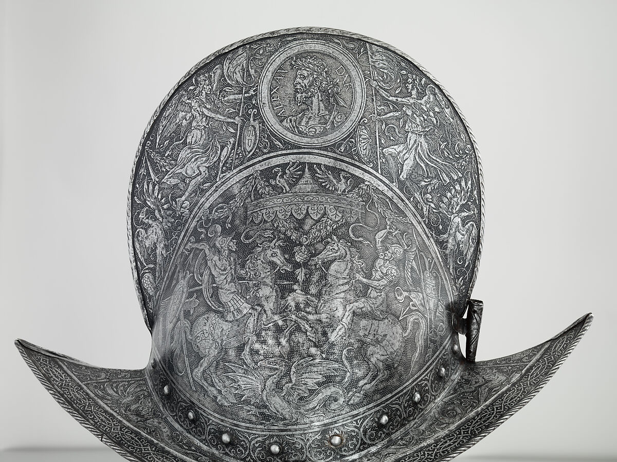 Comb Morion, Steel, German, Brunswick