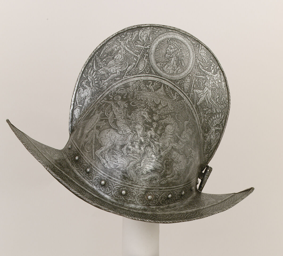 Comb Morion, Steel, German, Brunswick