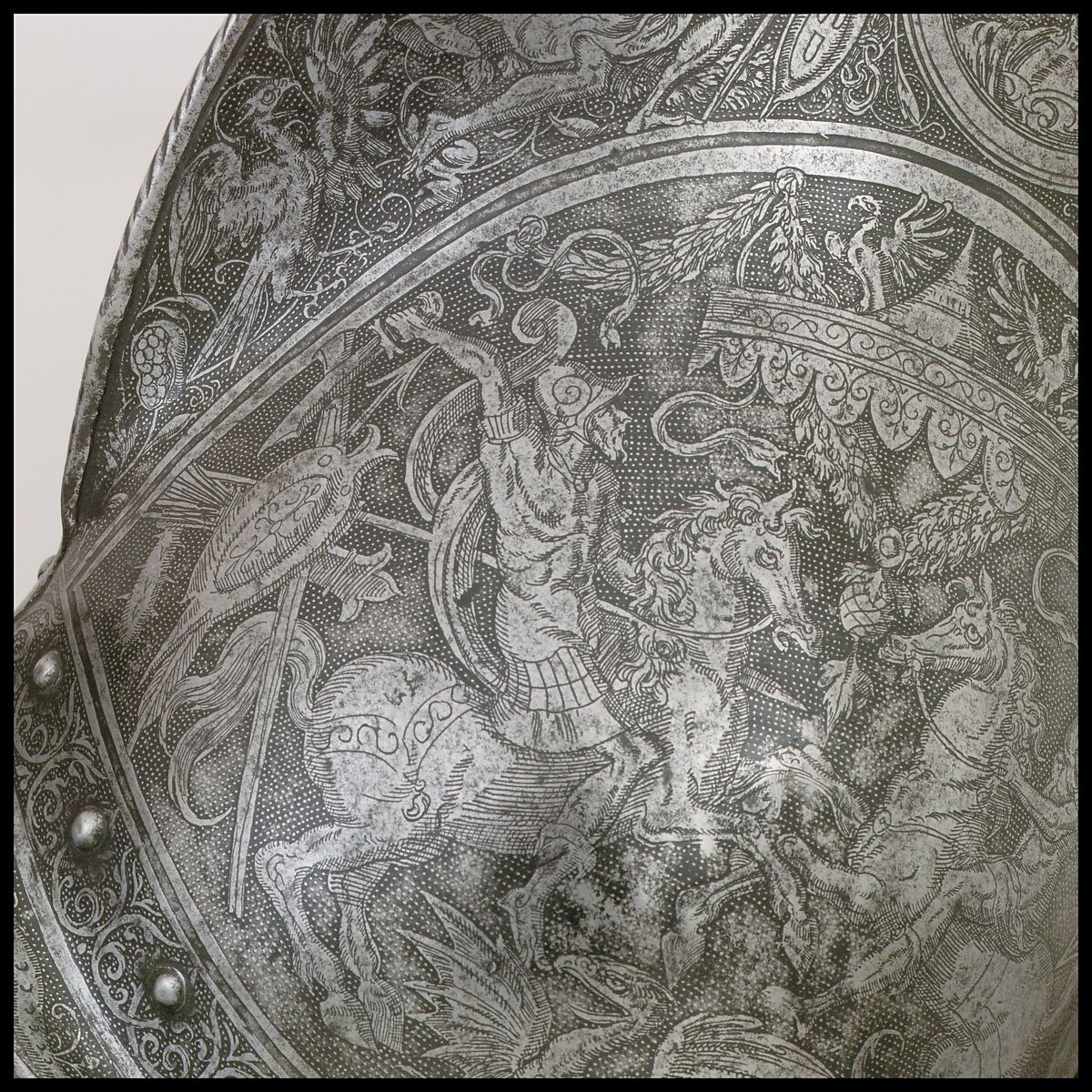 Comb Morion, Steel, German, Brunswick