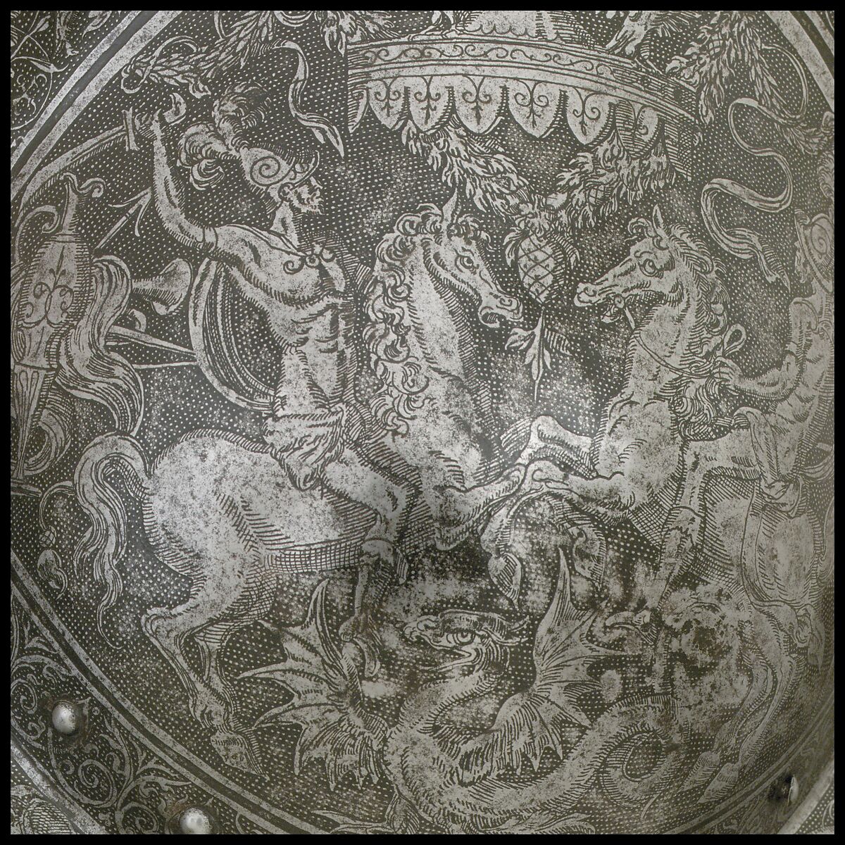 Comb Morion, Steel, German, Brunswick