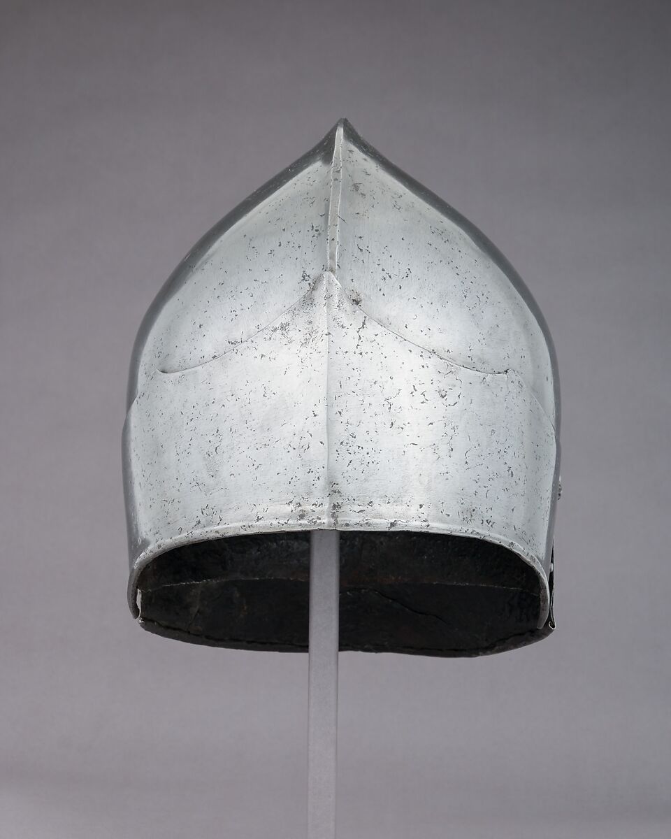 Sallet in the Franco-Burgundian Style, Steel, possibly Italian