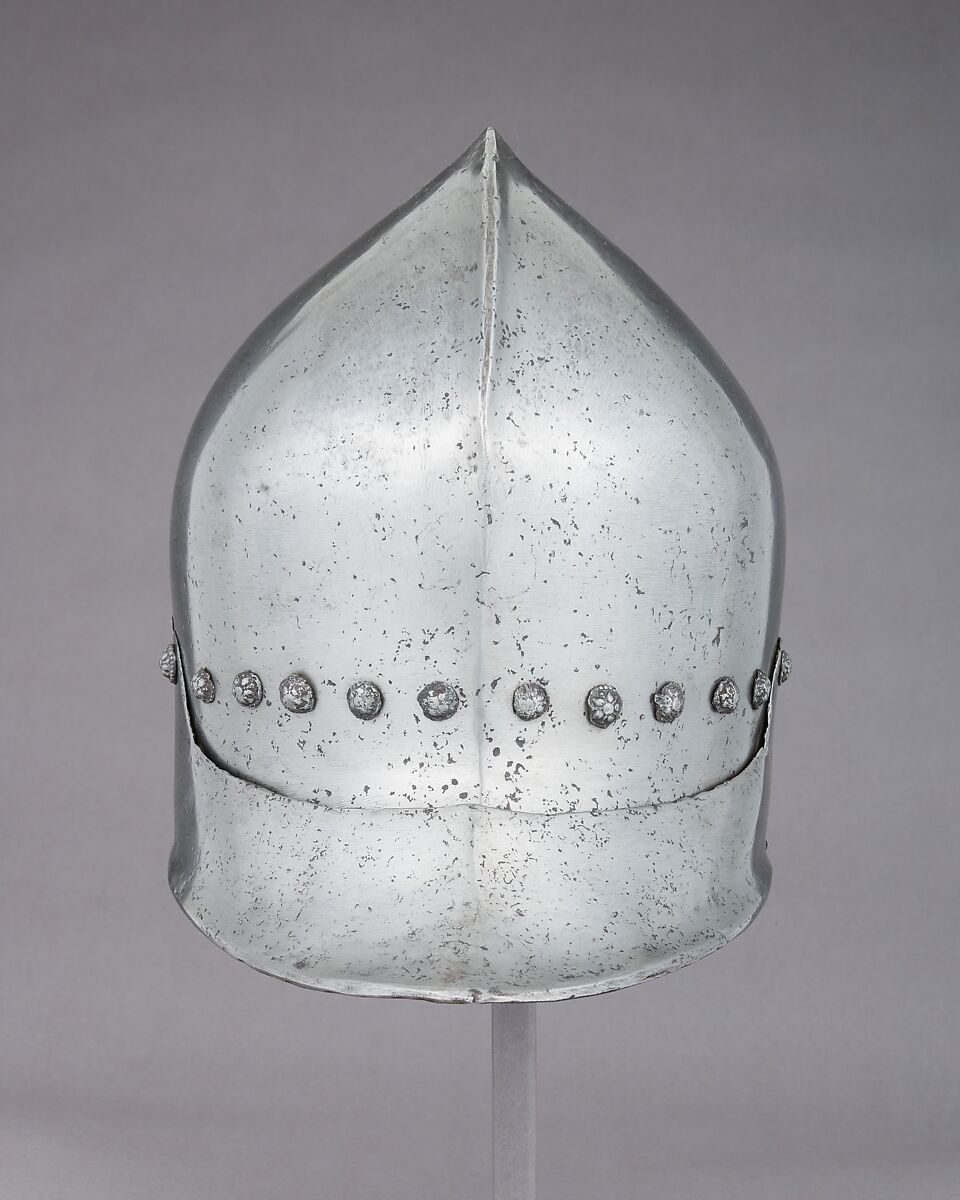 Sallet in the Franco-Burgundian Style, Steel, possibly Italian