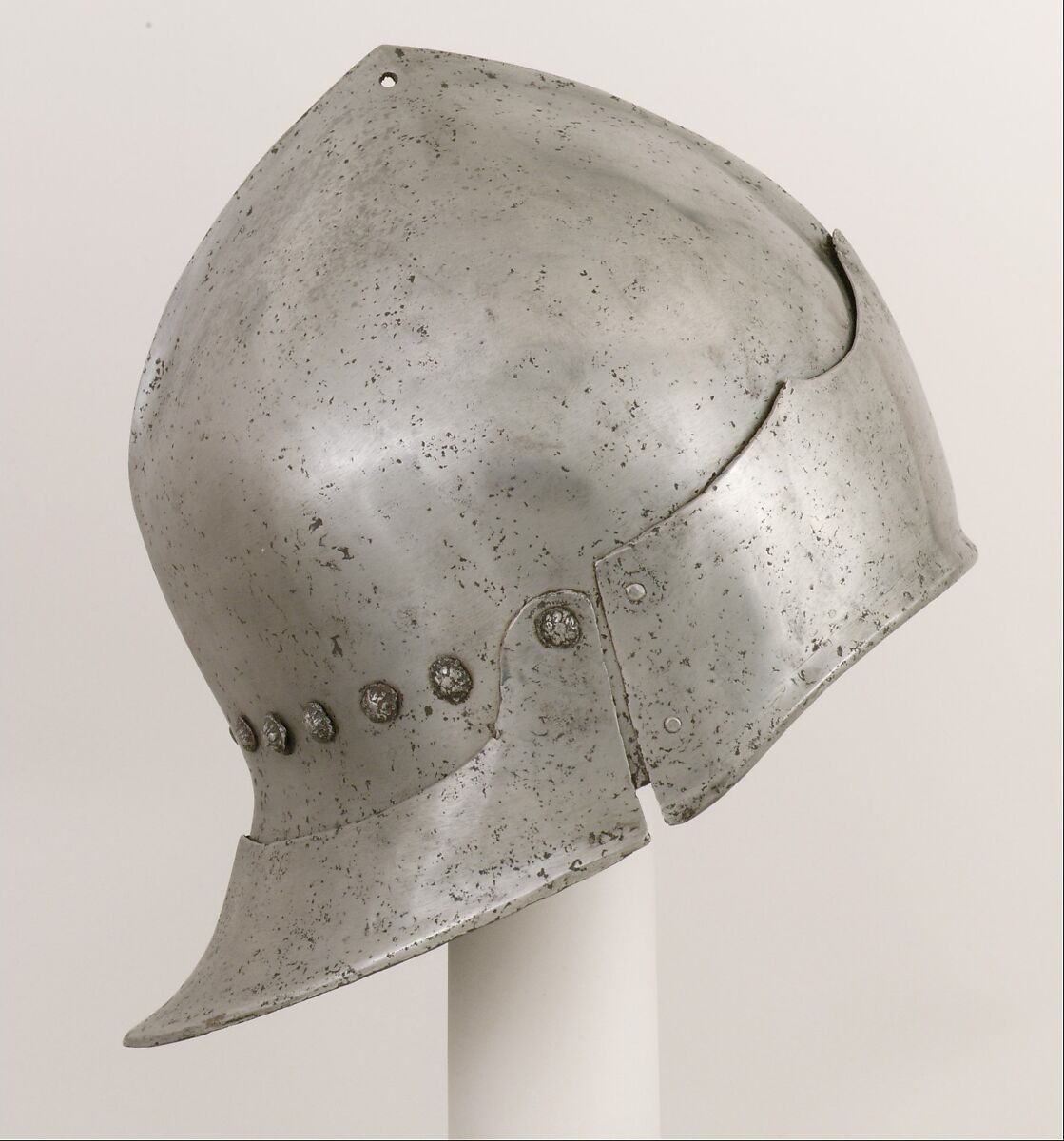 Sallet in the Franco-Burgundian Style, Steel, possibly Italian