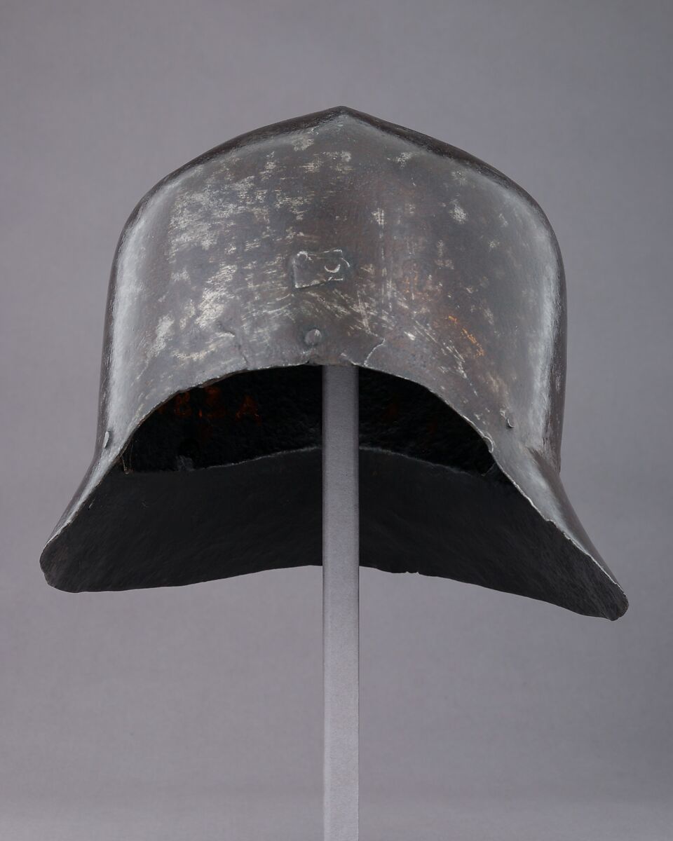 Sallet, Steel, pigment, Spanish or Italian