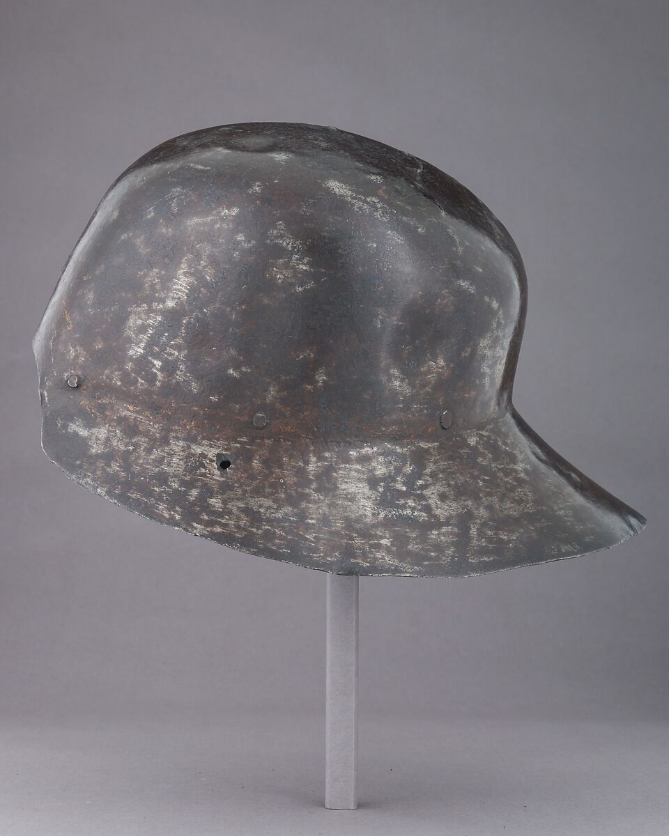 Sallet, Steel, pigment, Spanish or Italian