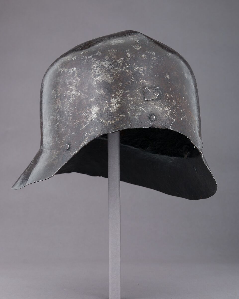 Sallet, Steel, pigment, Spanish or Italian