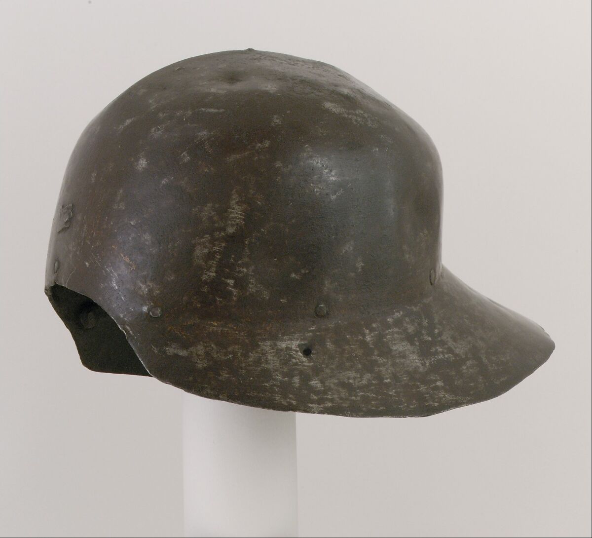 Sallet, Steel, pigment, Spanish or Italian