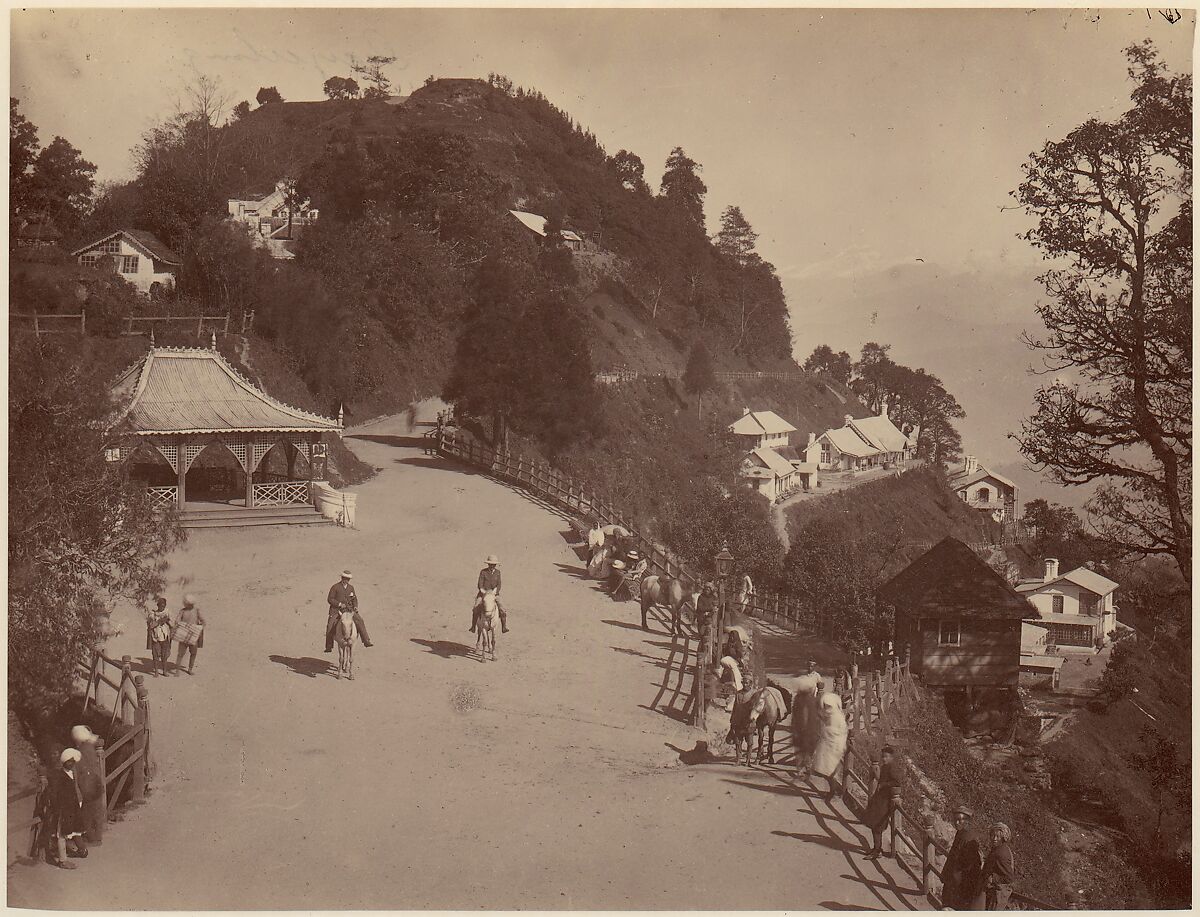 Darjeeling, Unknown, Albumen silver print from glass negative 