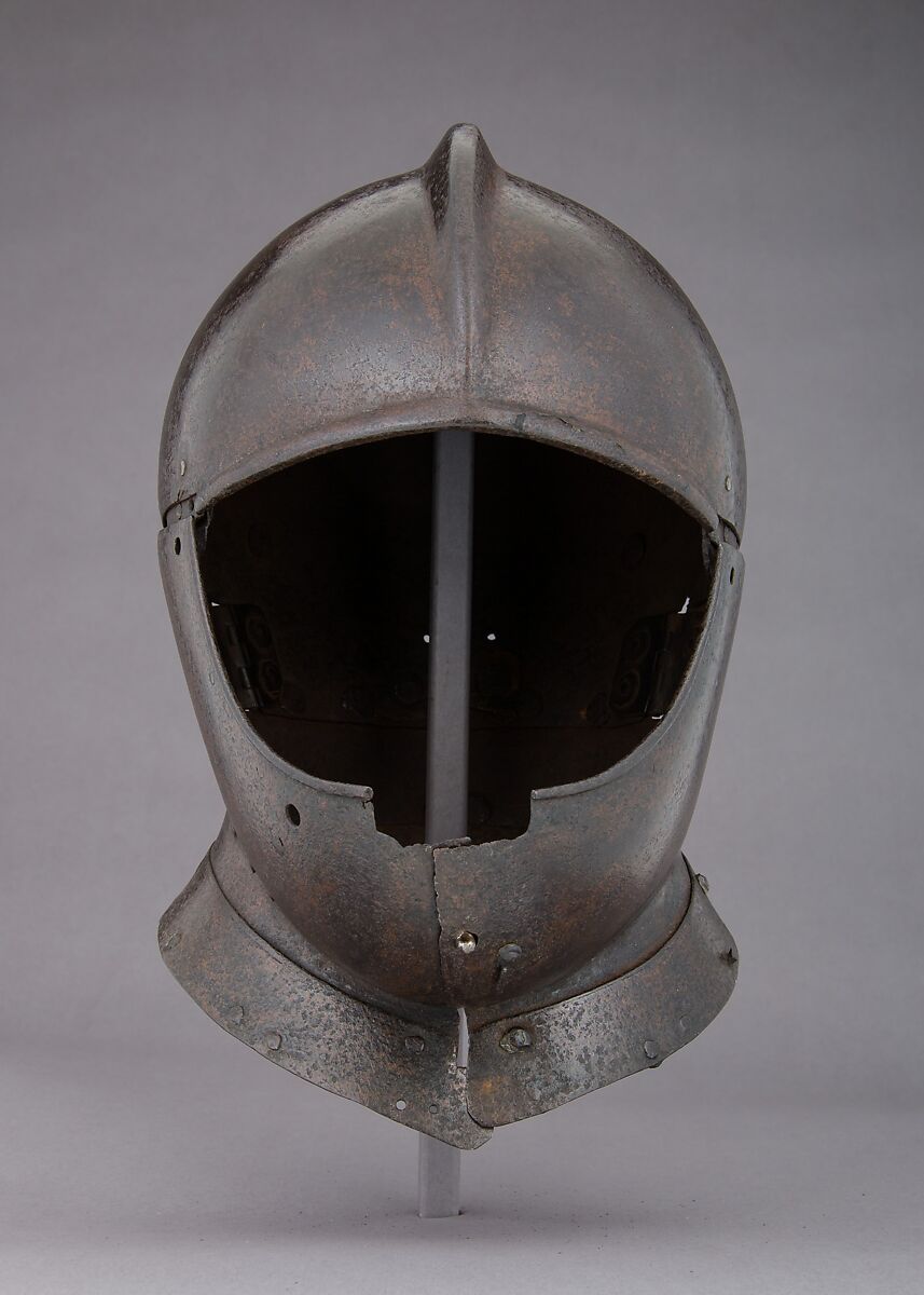 Armet, Steel, Anglo-Flemish
