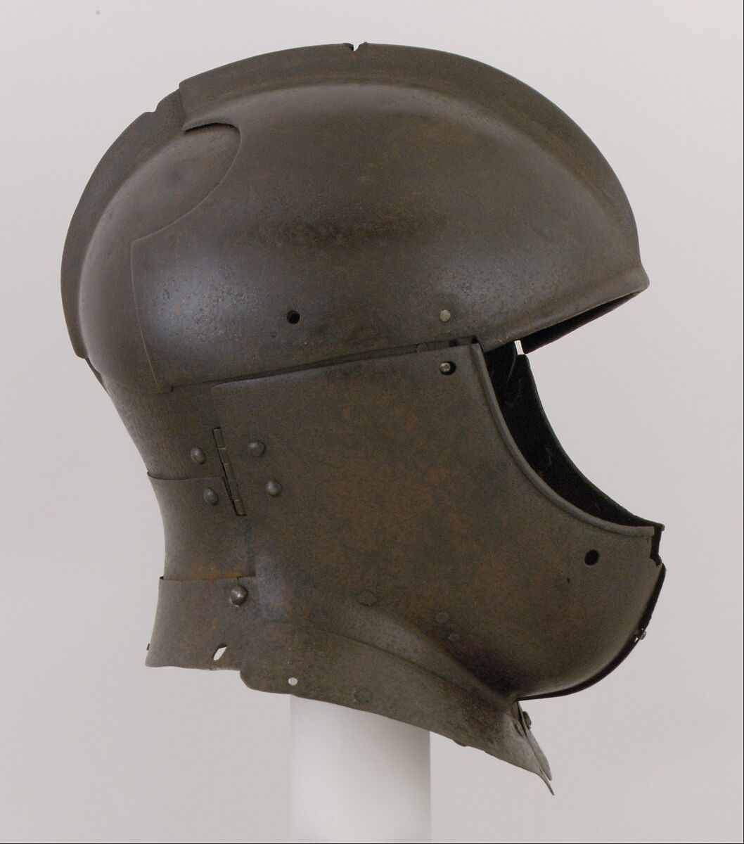 Armet, Steel, Anglo-Flemish 