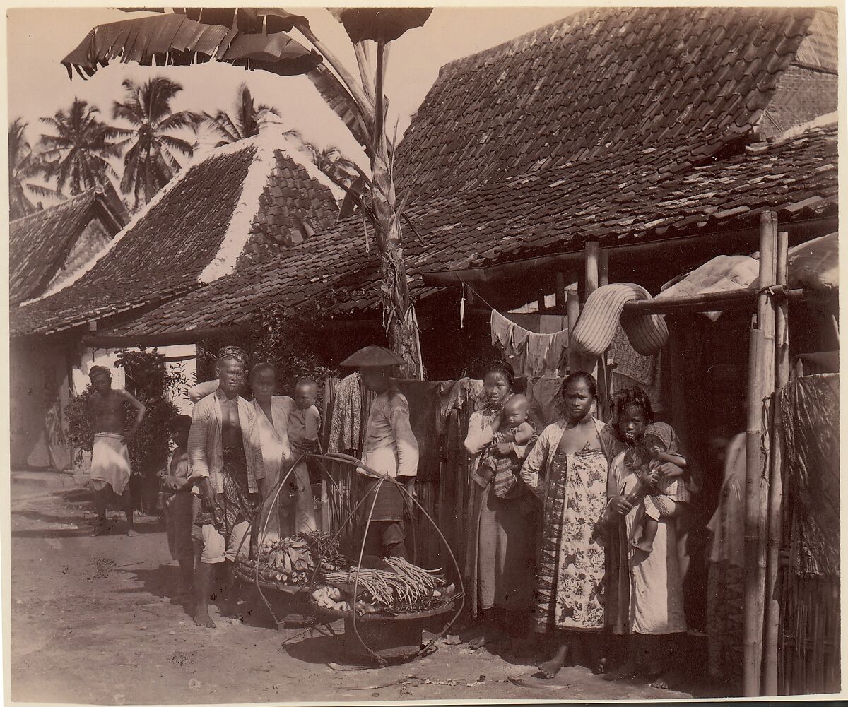 Scene in Batavia, Unknown, Albumen silver print from glass negative 