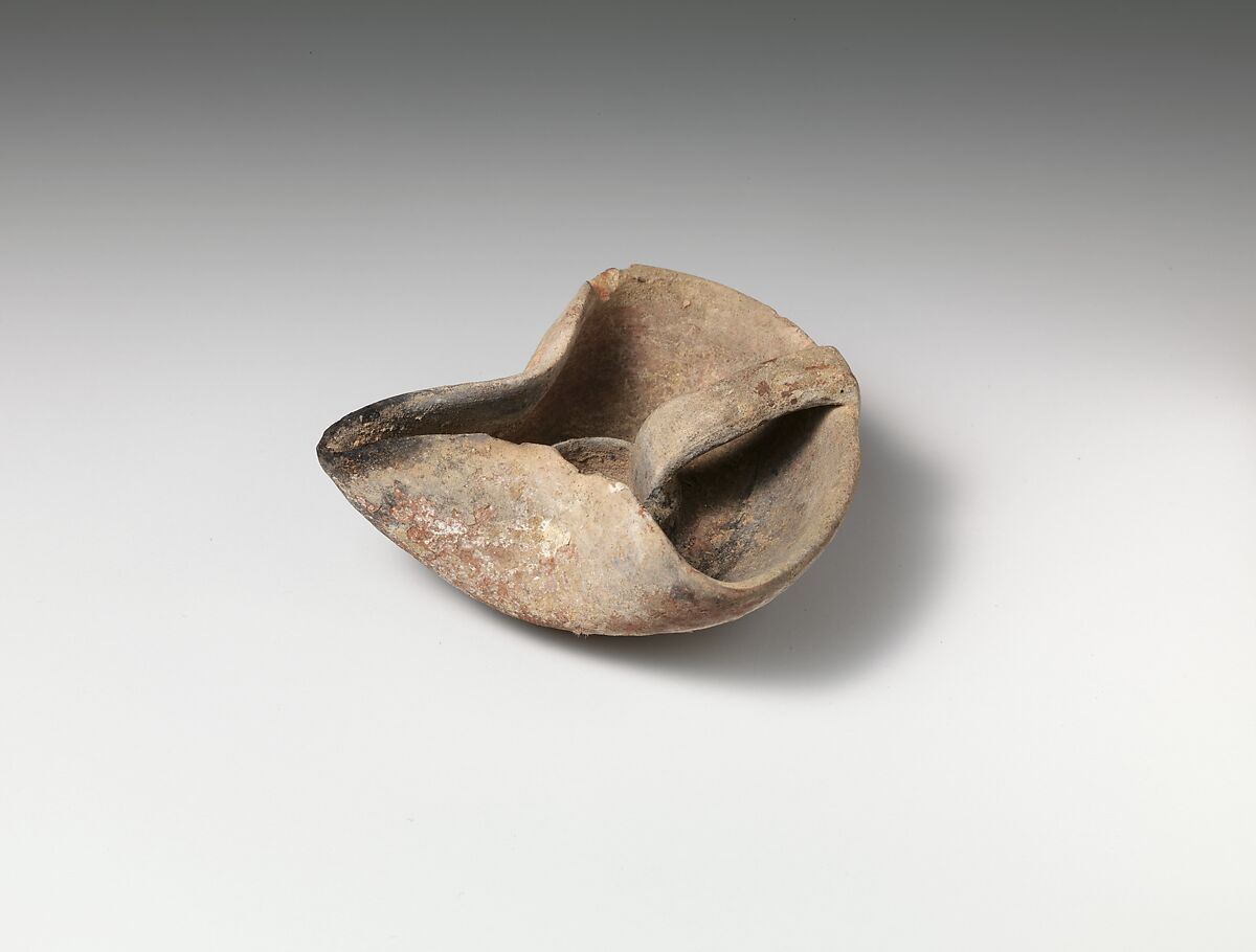 Lamp, Terracotta, Syrian 