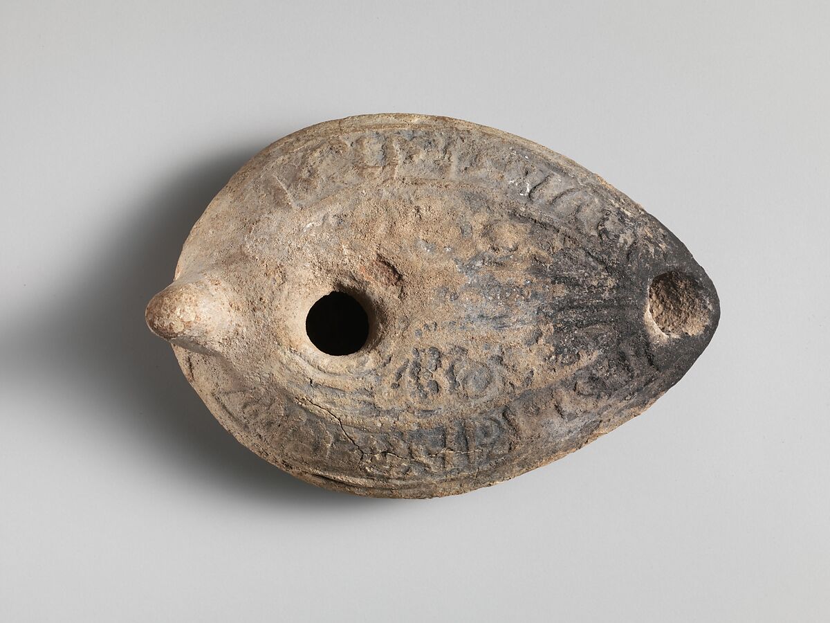 Lamp, Earthenware, Syrian