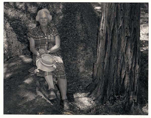 Laura Gilpin, Yosemite Valley, California, Ansel Easton Adams (American, San Francisco, California 1902–1984 Carmel, California), Instant diffusion transfer print (Polaroid) 