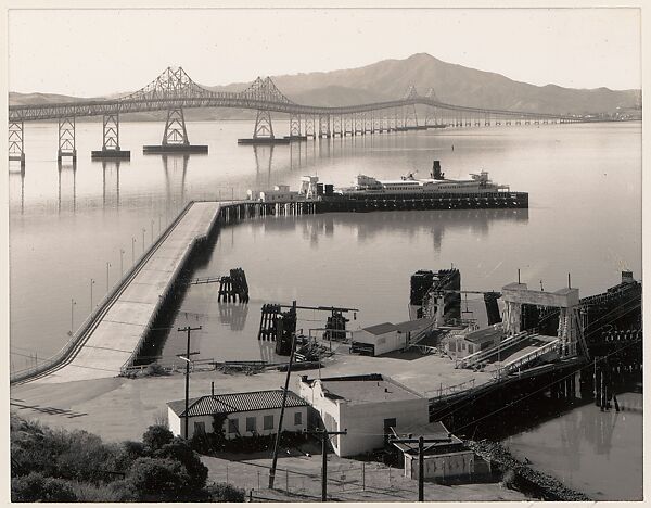 San Rafael Bridge, Mount Tamalpais, California, Ansel Easton Adams (American, San Francisco, California 1902–1984 Carmel, California), Instant diffusion transfer print (Polaroid) 