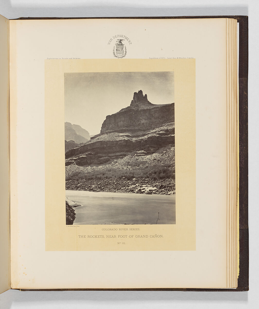Photographs Showing Landscapes, Geological and Other Features, of Portions of the Western Territory of the United States, Obtained in connection with Geographical and Geological Explorations and Surveys West of the 100th Meridian, Season of 1871, Timothy H. O'Sullivan (American, born Ireland, 1840–1882), Albumen silver prints from glass negatives