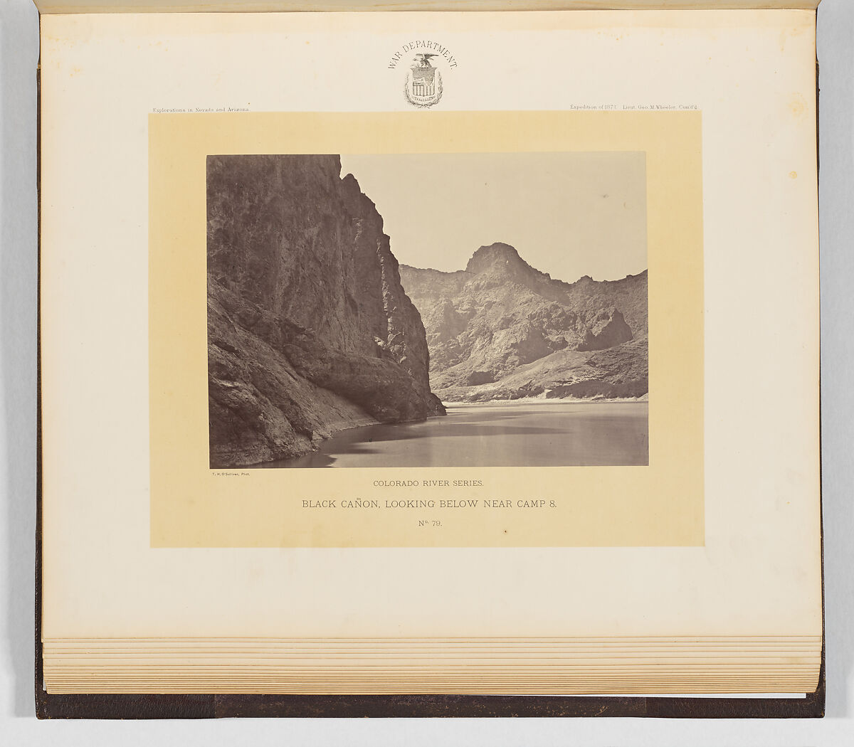 Photographs Showing Landscapes, Geological and Other Features, of Portions of the Western Territory of the United States, Obtained in connection with Geographical and Geological Explorations and Surveys West of the 100th Meridian, Season of 1871, Timothy H. O'Sullivan (American, born Ireland, 1840–1882), Albumen silver prints from glass negatives
