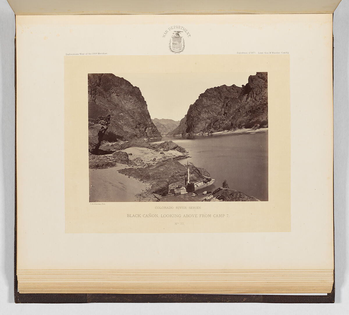 Photographs Showing Landscapes, Geological and Other Features, of Portions of the Western Territory of the United States, Obtained in connection with Geographical and Geological Explorations and Surveys West of the 100th Meridian, Season of 1871, Timothy H. O'Sullivan (American, born Ireland, 1840–1882), Albumen silver prints from glass negatives