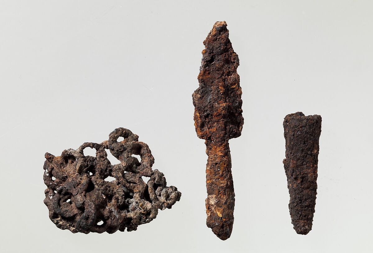 Fragment of Mail, Steel, probably European