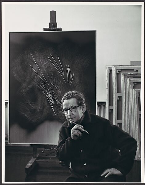 Hans Hartung, Yousuf Karsh (Canadian (born Armenia), Mardin 1908–2002 Boston, Massachusetts), Gelatin silver print 