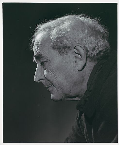 Naum Gabo, Yousuf Karsh (Canadian (born Armenia), Mardin 1908–2002 Boston, Massachusetts), Gelatin silver print 