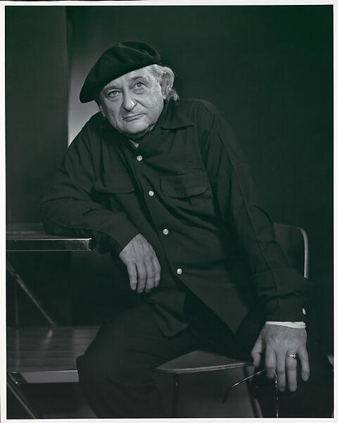 Jacques Lipchitz, Yousuf Karsh (Canadian (born Armenia), Mardin 1908–2002 Boston, Massachusetts), Gelatin silver print 