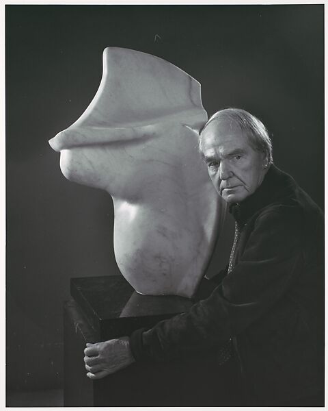 Henry Moore, Yousuf Karsh (Canadian (born Armenia), Mardin 1908–2002 Boston, Massachusetts), Gelatin silver print 