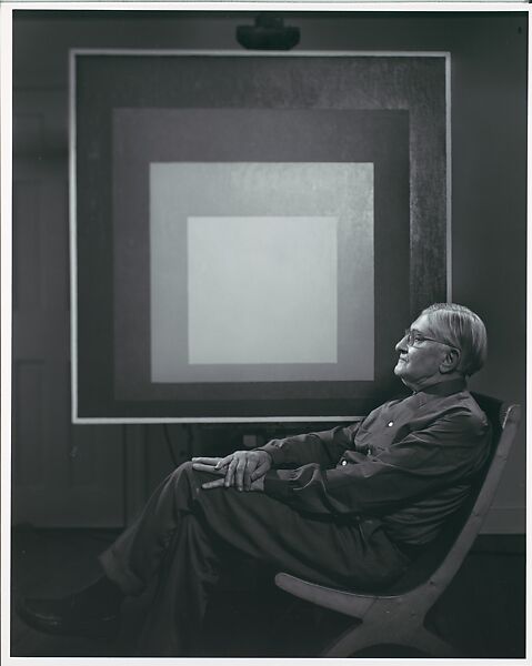 Josef Albers, Yousuf Karsh (Canadian (born Armenia), Mardin 1908–2002 Boston, Massachusetts), Gelatin silver print 