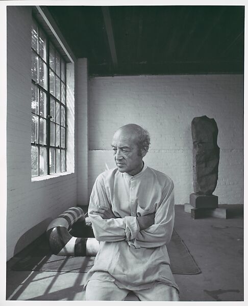 Isamu Noguchi, Yousuf Karsh (Canadian (born Armenia), Mardin 1908–2002 Boston, Massachusetts), Gelatin silver print 