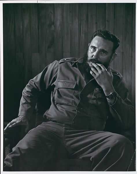 Fidel Castro, Yousuf Karsh (Canadian (born Armenia), Mardin 1908–2002 Boston, Massachusetts), Gelatin silver print 