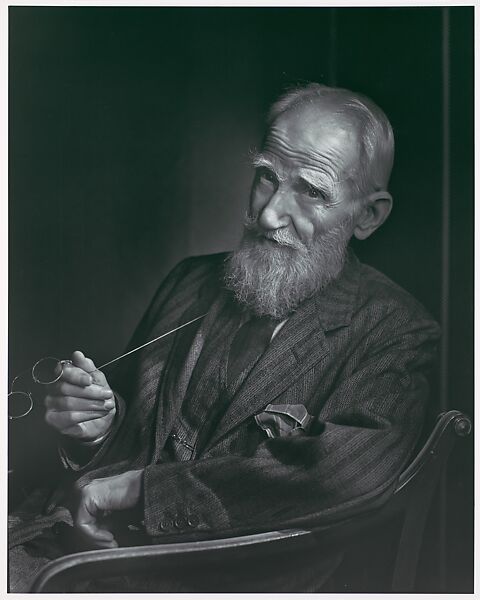 George Bernard Shaw, Yousuf Karsh (Canadian (born Armenia), Mardin 1908–2002 Boston, Massachusetts), Gelatin silver print 