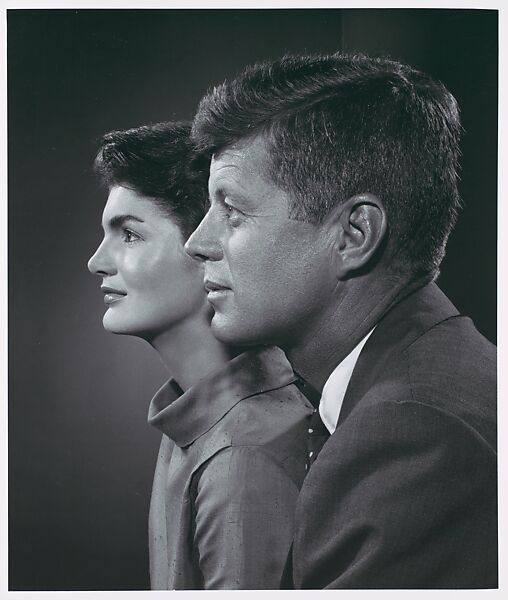 John F. and Jackie Kennedy, Yousuf Karsh (Canadian (born Armenia), Mardin 1908–2002 Boston, Massachusetts), Gelatin silver print 