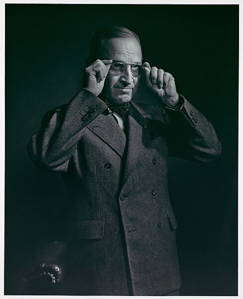 Harry S. Truman, Yousuf Karsh (Canadian (born Armenia), Mardin 1908–2002 Boston, Massachusetts), Gelatin silver print 
