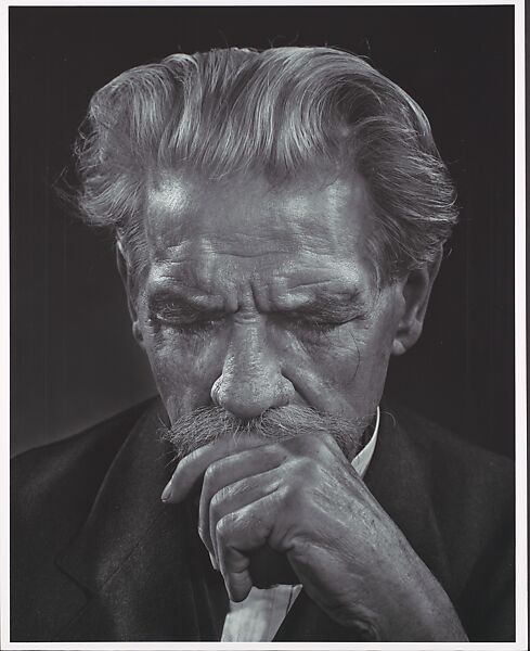 Albert Schweitzer, Yousuf Karsh (Canadian (born Armenia), Mardin 1908–2002 Boston, Massachusetts), Gelatin silver print 