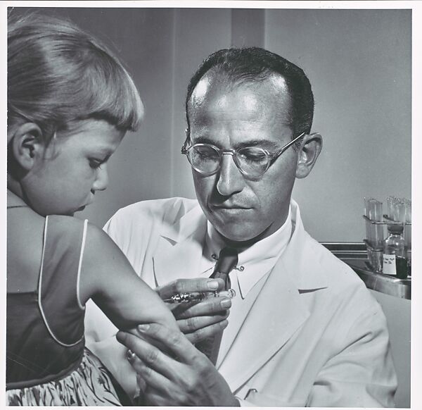Dr. Jonas Salk, Yousuf Karsh (Canadian (born Armenia), Mardin 1908–2002 Boston, Massachusetts), Gelatin silver print 