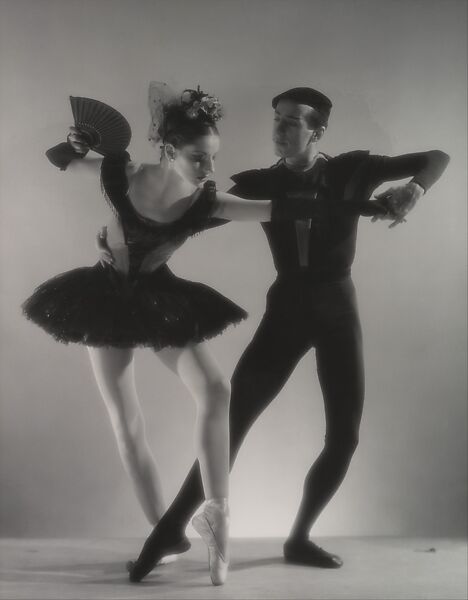 Tanaquil Le Clercq and Jerome Robbins in "Bourée Fantastique", George Platt Lynes (American, East Orange, New Jersey 1907–1955 New York), Gelatin silver print 