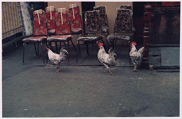 New York, Helen Levitt  American, Dye transfer print