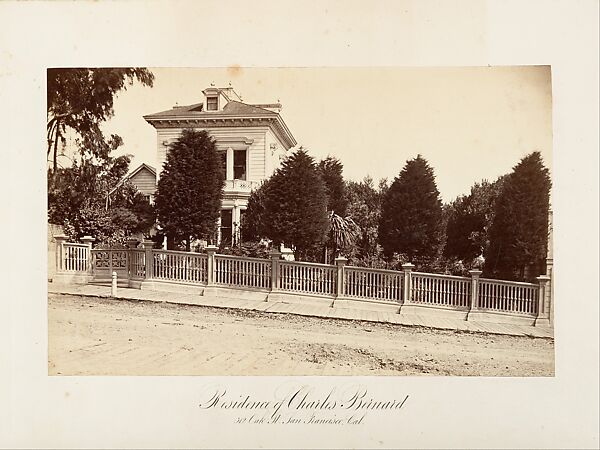 Residence of Charles Bernard. 312 Oak Street, San Francisco, California