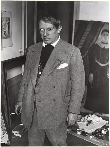 Picasso, Rue de la Boétie, Brassaï (French (born Romania), Brașov 1899–1984 Côte d&#39;Azur), Gelatin silver print 