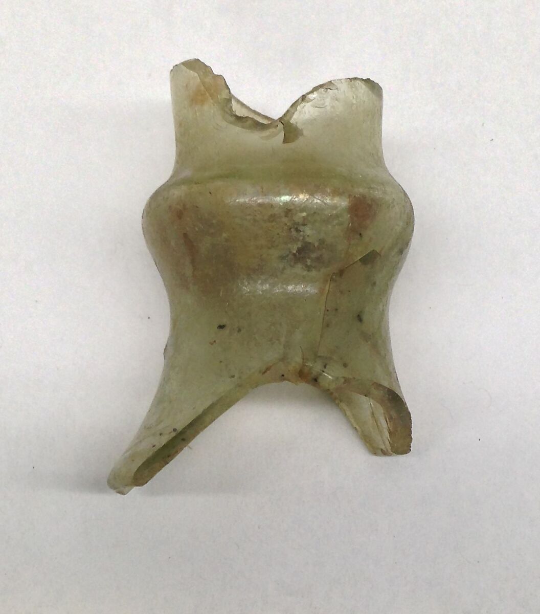 Fragment of a Glass Bottle, Glass, Syrian 