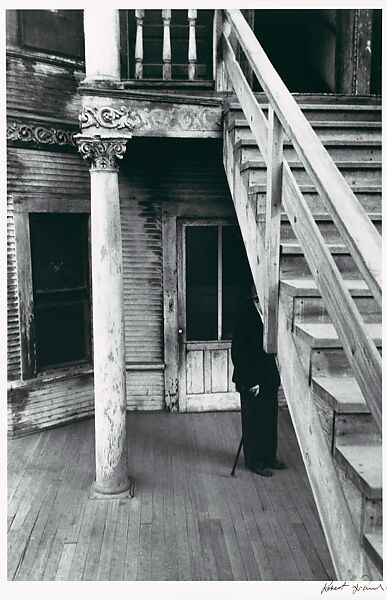 Rooming House, Bunker Hill, Los Angeles, Robert Frank (American (born Switzerland), Zurich 1924–2019 Inverness, Nova Scotia), Gelatin silver print 