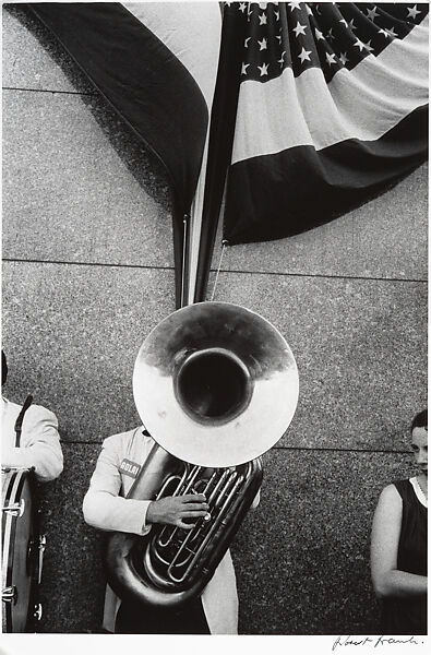 Political Rally, Chicago, Robert Frank (American (born Switzerland), Zurich 1924–2019 Inverness, Nova Scotia), Gelatin silver print 