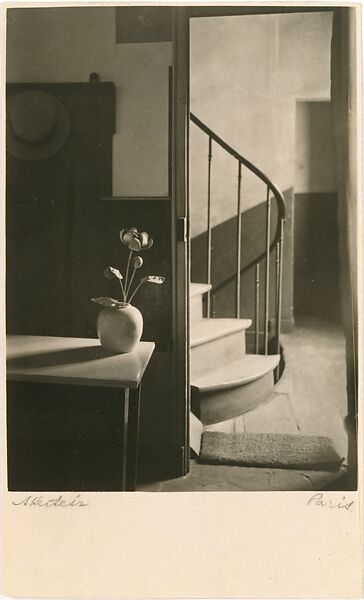 Chez Mondrian, Paris, André Kertész (American (born Hungary), Budapest 1894–1985 New York), Gelatin silver print 