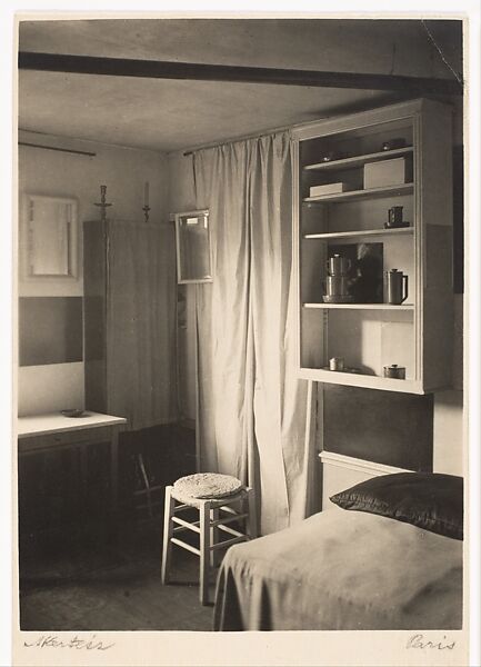 [Mondrian's Studio], André Kertész (American (born Hungary), Budapest 1894–1985 New York), Gelatin silver print