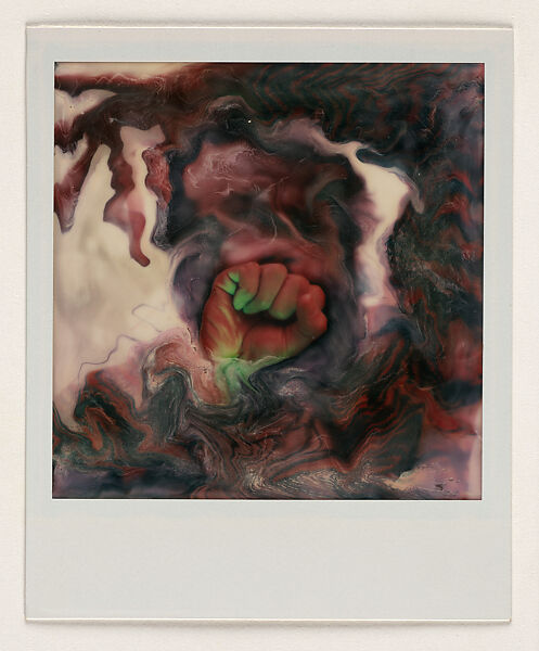 Photo-Transformation, Lucas Samaras (American (born Greece), Kastoria 1936–2024 New York), Instant internal dye diffusion transfer print (Polaroid SX-70) 